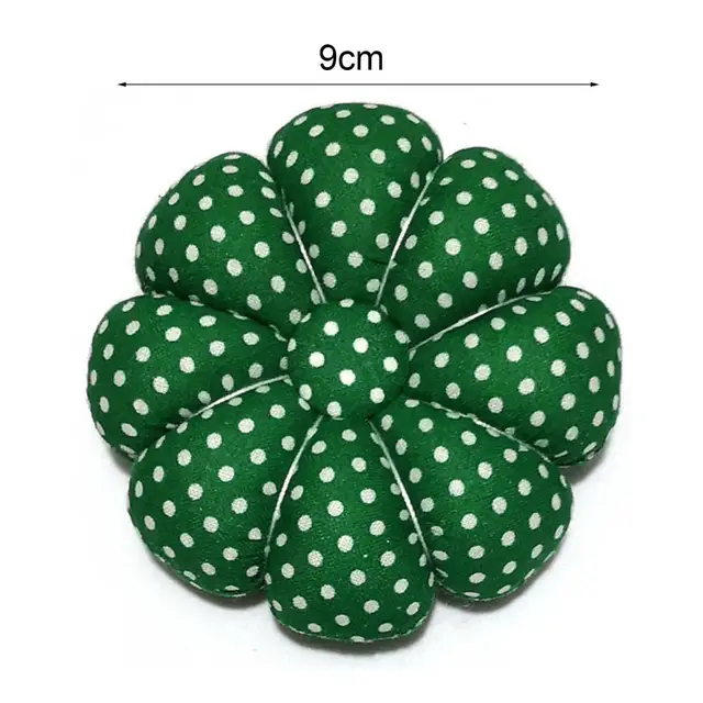 D&D Pin Cushion Wrist Pumpkin Pin Cushions Wearable Sewing Needle Pincushions for Needlework - Sewing Pattern Green