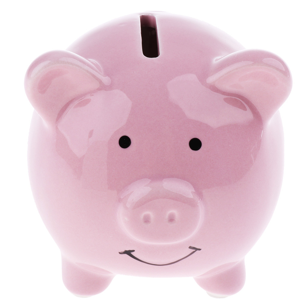 Ceramic Money Box Pots Savings Fund Save Coins Piggy Bank For Children Kids