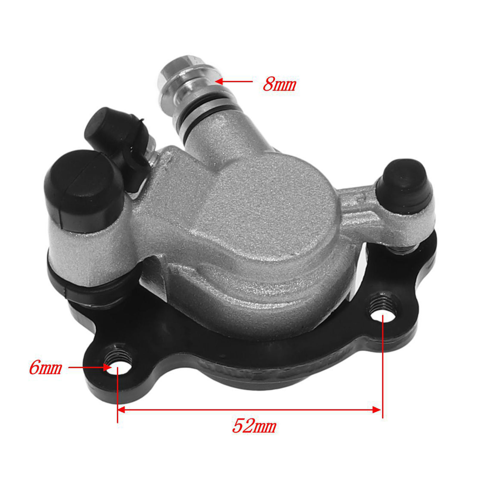 Aluminum Alloy Motorcycle Front Brake Lower Pump Part for ATV Quad PIT DIRT Bike Silver