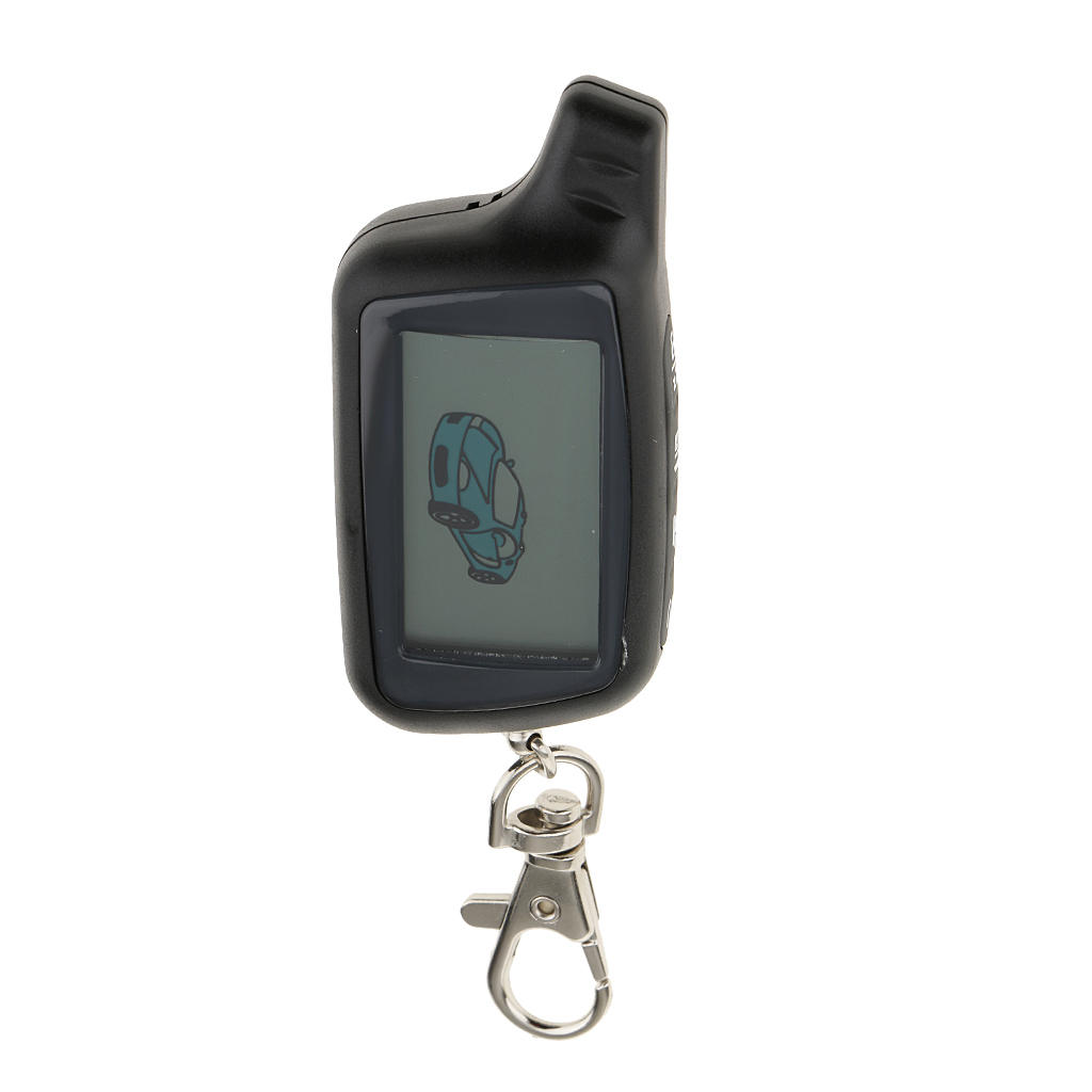 2-Way Keyless Keychain Car Alarm System Remote Controller Case for TOMAHAWK X5 LCD