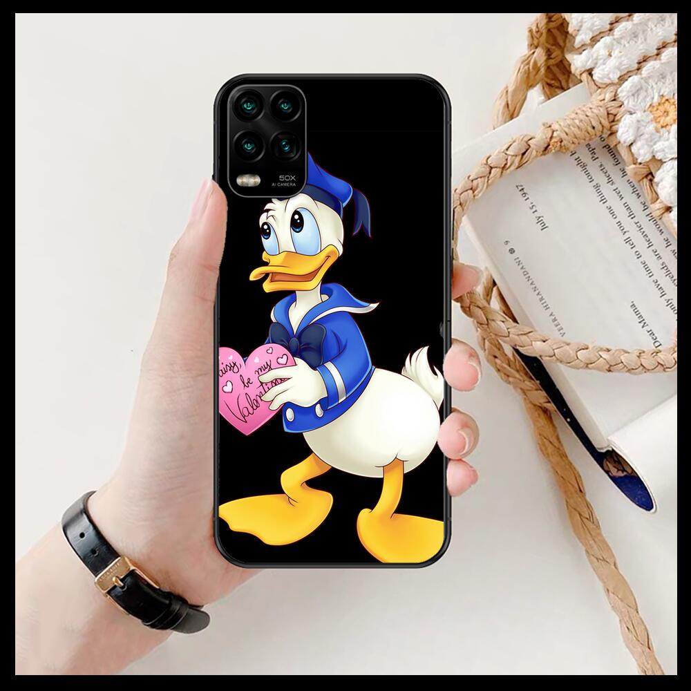 Daisy Love утки из мультфильма, чехол для телефона для XiaoMi Redmi  Примечание 11 10 9S 8 7 6 5 Pro T Y1 аниме черный чехол силиконовый  чехол-бампер с предварительно стиль c | AliExpress