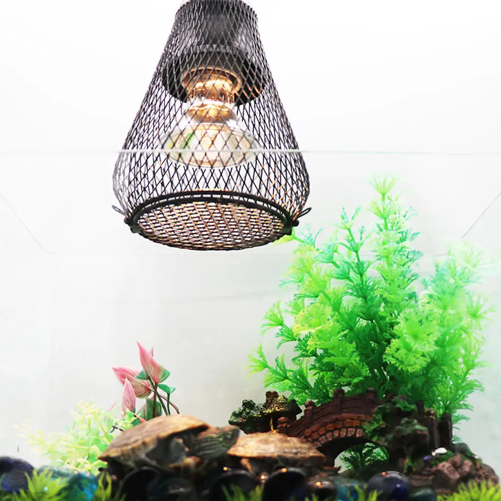 Reptile Heat Basking Lamp UVB UVA Light Bulb E27 Ceramic Heat Light Holder for Amphibian Tortoise Pet Brooder