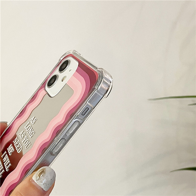 New Supreme Mirror look glass Mobile Case with Pop holder case –