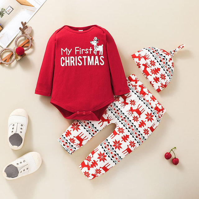 Zestawy ubrań bożonarodzeniowych dla chłopca Baby Boy Girl moje pierwsze święta stroje z długim rękawem list nadruk w jelenie Romper spodnie zestaw kapeluszy tanie tanio Damsko-męskie W wieku 0-6m 7-12m 13-24m Z bawełny organicznej CN (pochodzenie) Wiosna i jesień Zestawy ubrań bożonarodzeniowych dla chłopca Baby Boy Girl moje pierwsze święta stroje z długim rękawem list nadruk w jelenie Romper spodnie zestaw kapeluszy tanie tanio Damsko-męskie W wieku 0-6m 7-12m 13-24m Z bawełny organicznej CN (pochodzenie) Wiosna i jesień