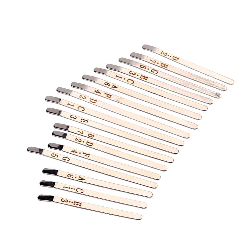 17 Keys Kalimba Key Solid Steel Material Thumb Finger Hand Piano DIY Accs