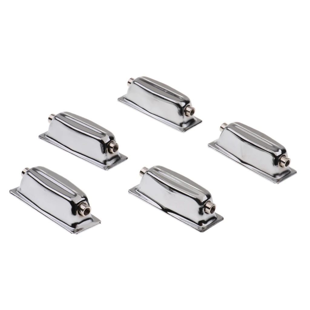 5pcs Silver Bass Drum Claw Hook Lug Bass Drum Hooks Percussion Replacement Parts Accessories