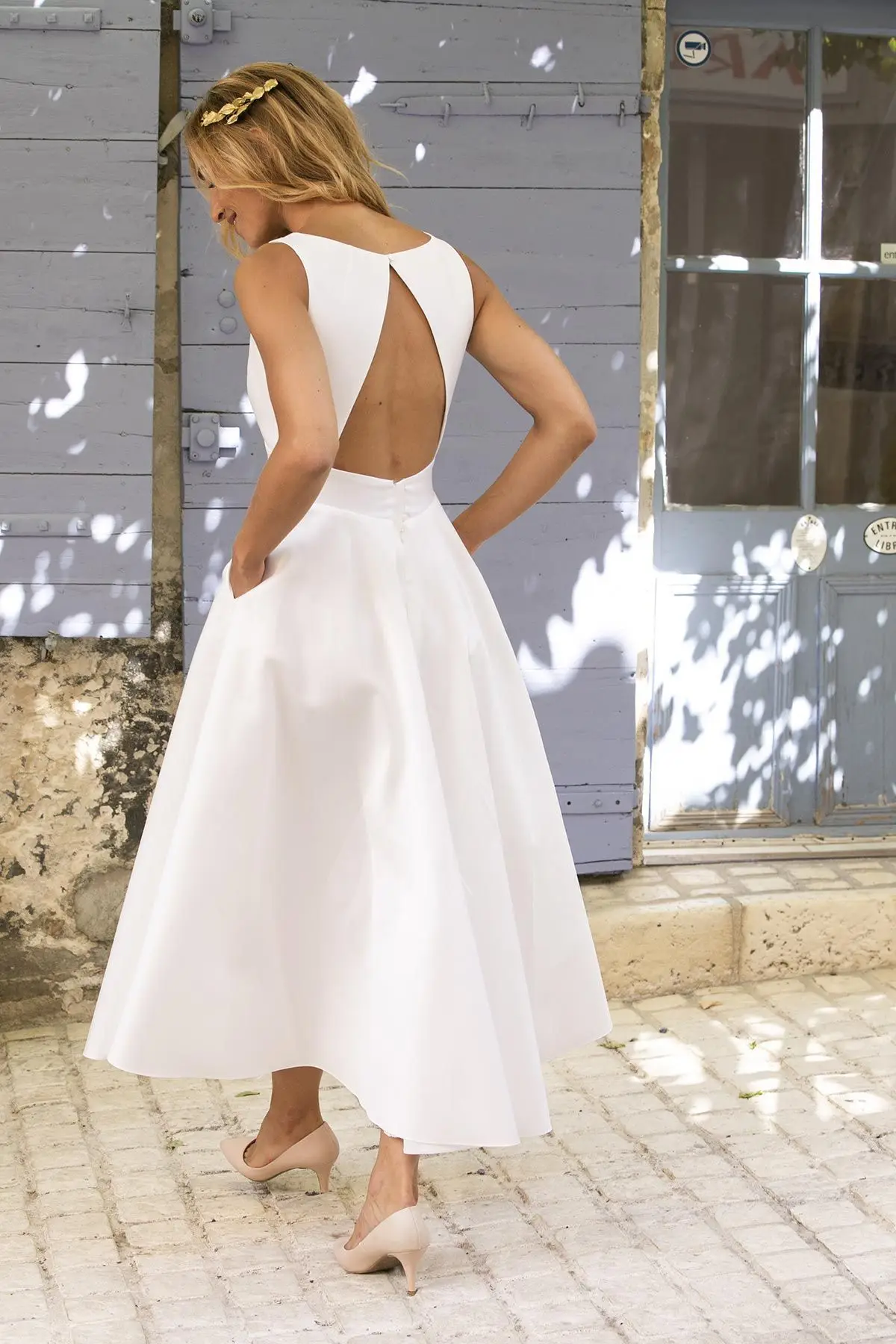 White Party Dresses Women Evening 2022 Spring Sexy  Backless  Office Lady  Undefined  Bridesmaid Dress bridesmaid dresses
