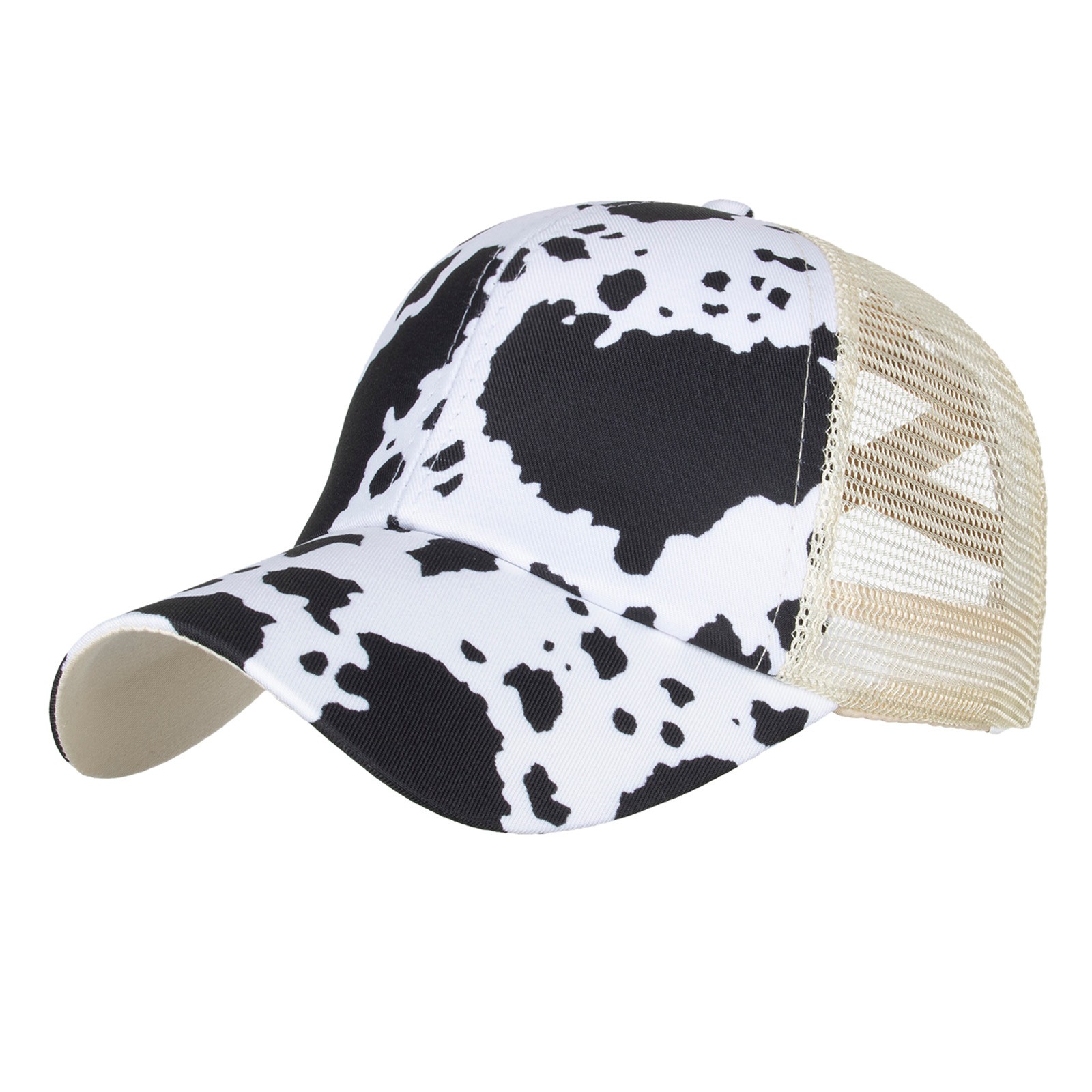 Baseball Cap Cow Print Baseball Cap 