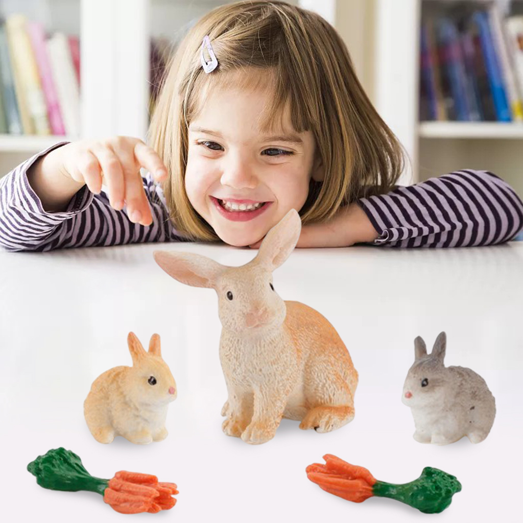 PVC Exquisite Realistic Animals Model Toys Animals Figures Miniature Sand Table Poultry Micro Landscape Scenes Supplies Playset