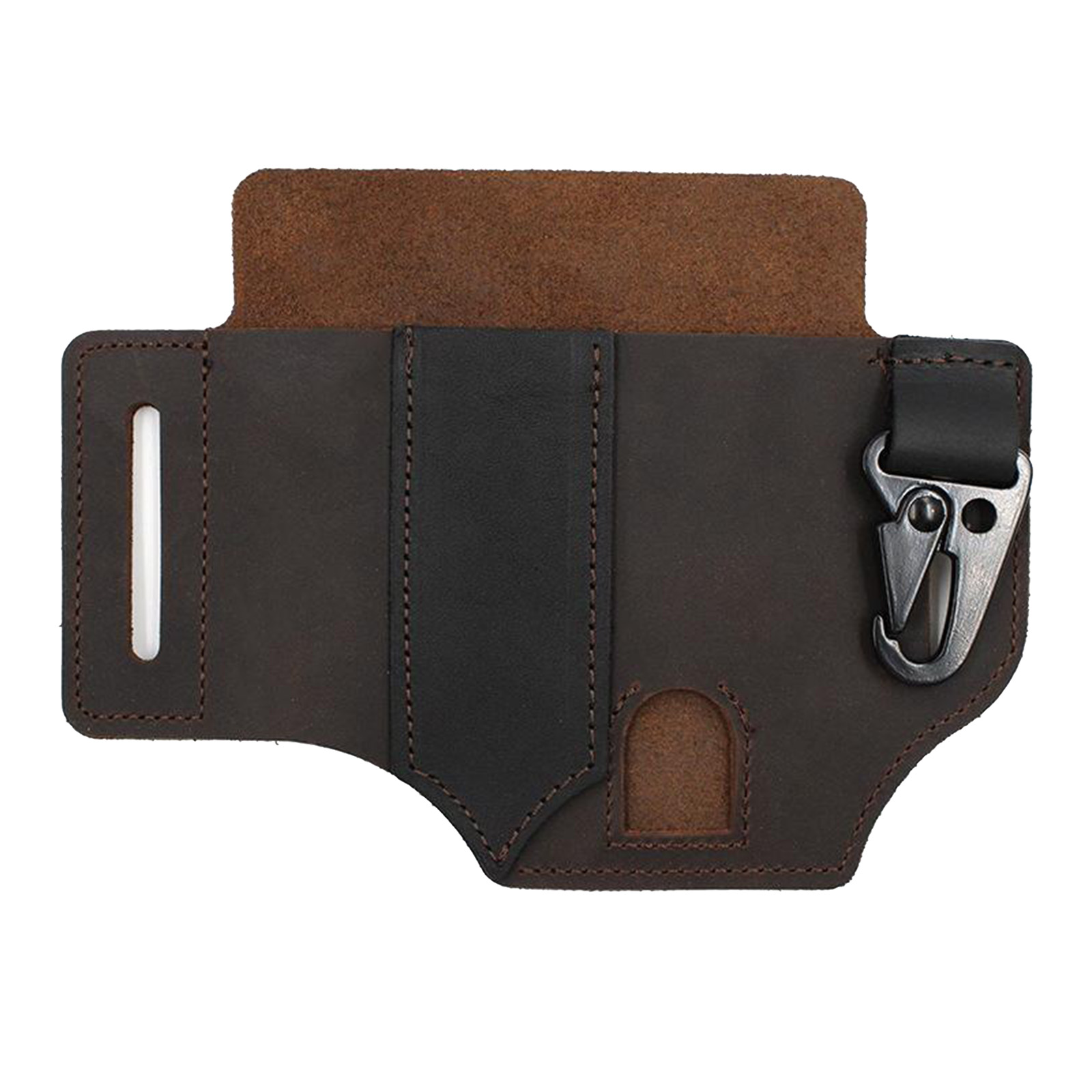 Leather Sheath Multitool Sheath  Organizer Key Holder for Camping Outdoor