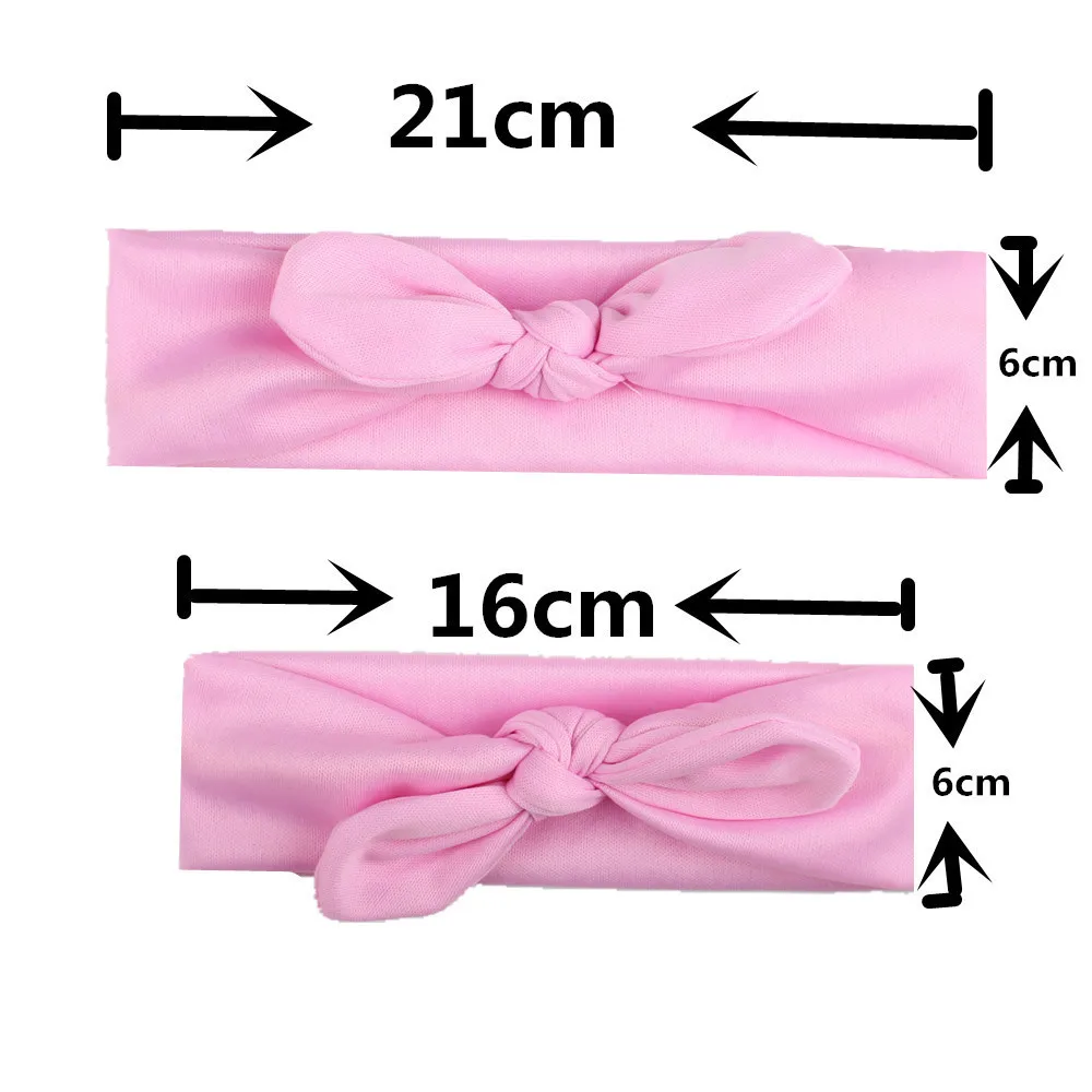 newborn socks for babies 2Pcs/Set Mom & Baby Headbands Mother Baby Turban Mom Daughter Rabbit Ears Hairband Floral Solid Parent-Child Hair Accessories best baby accessories of year