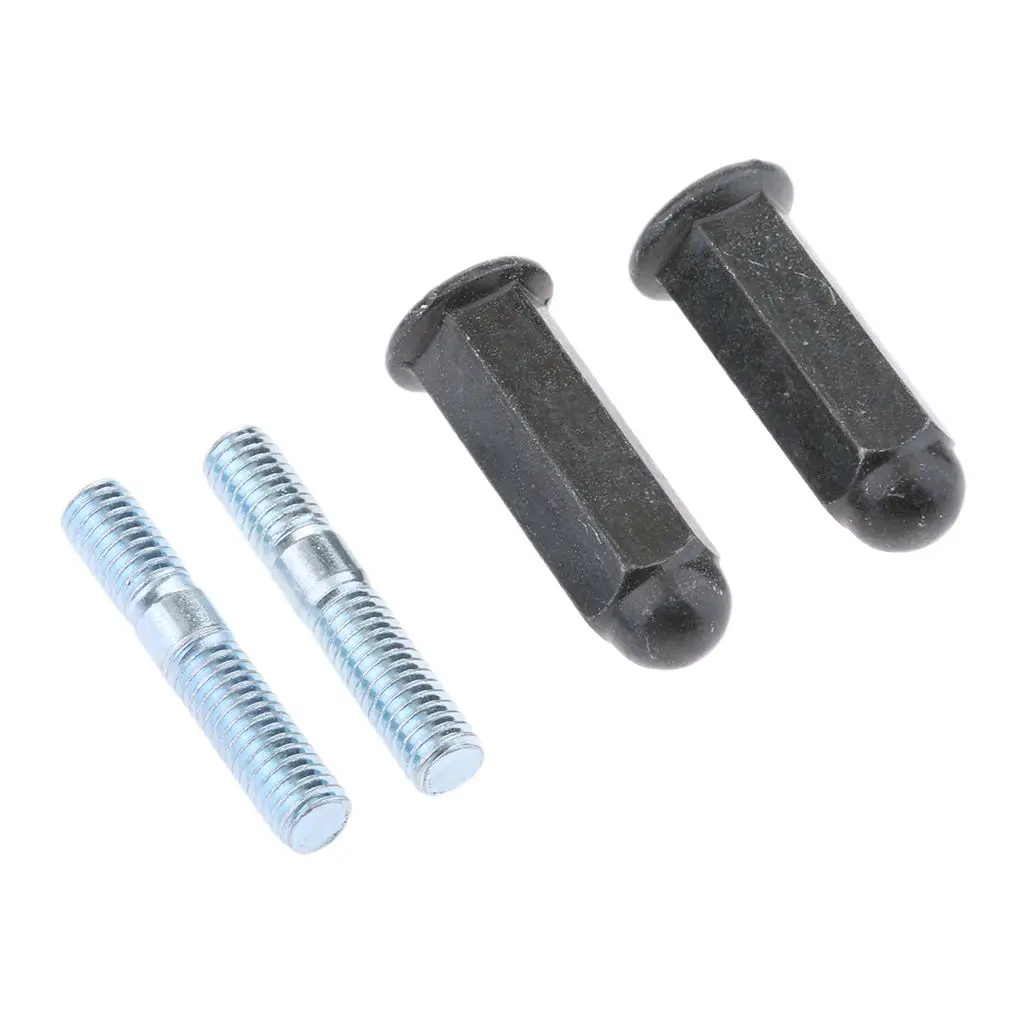 Pit Bike Exhaust Stud Nuts M6 Bolts Set For 110 125 140 160 200cc Pitbike High Quality Metal