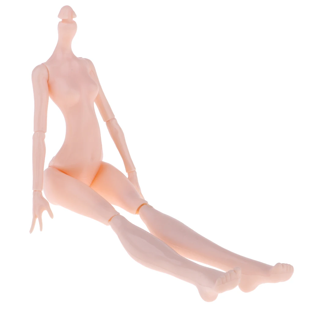  Female Body Without Head Movable Joint Toys For  Dolls Making Supplies