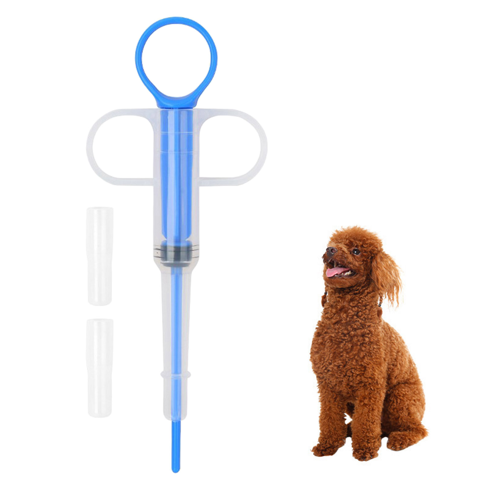 Pet Pill Popper Pill Gun for Cats Pet Syringe Feeding Oral Tablet Capsule or