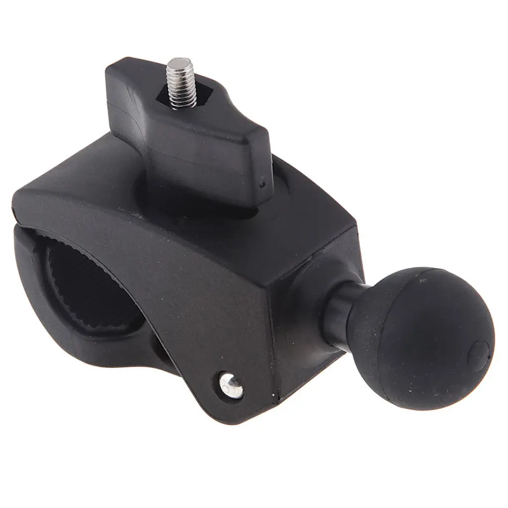 1`` Motorbike Ball Adapter Clamp Handlebar Mount 16-38mm Socket Phone Holder Universal for Camera GPS Cell Phones