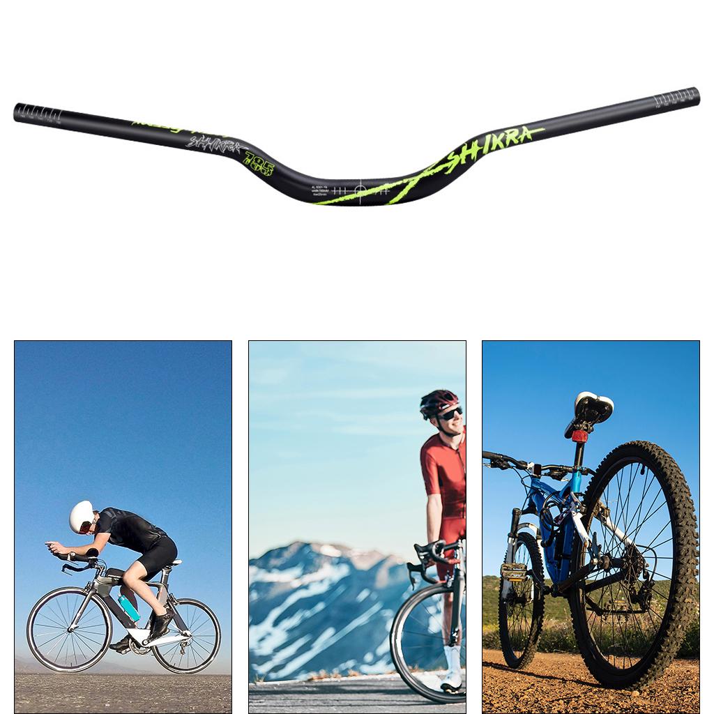 Lightweight Mountain Bike Handlebar MTB Down Hill DH Bicycle Extra Long Riser Bar 31.8mm 780mm High Rise Handle Bars