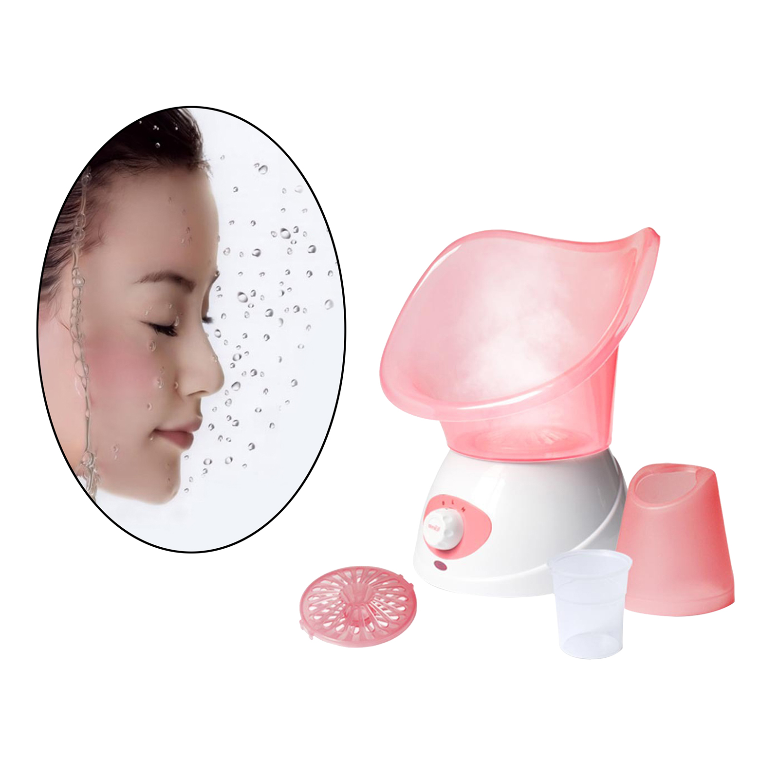 Beauty Face Steaming Device Facial Steamer Deep Cleaning Facial Cleaner Machine Atomizer EU Plug