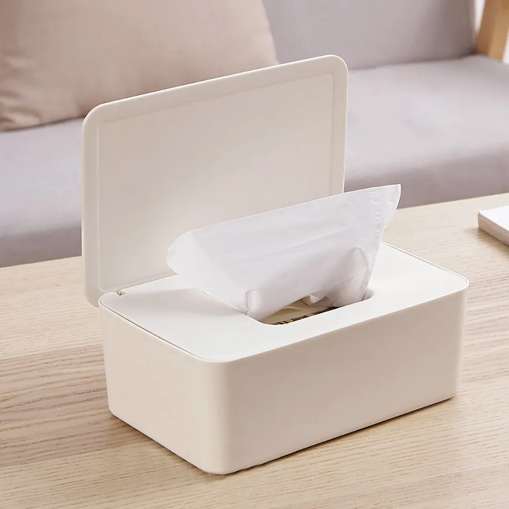 Tissue Box Home Bathroom Toilet Paper Napkin Holder Case Car Storage Bag Hot QP 