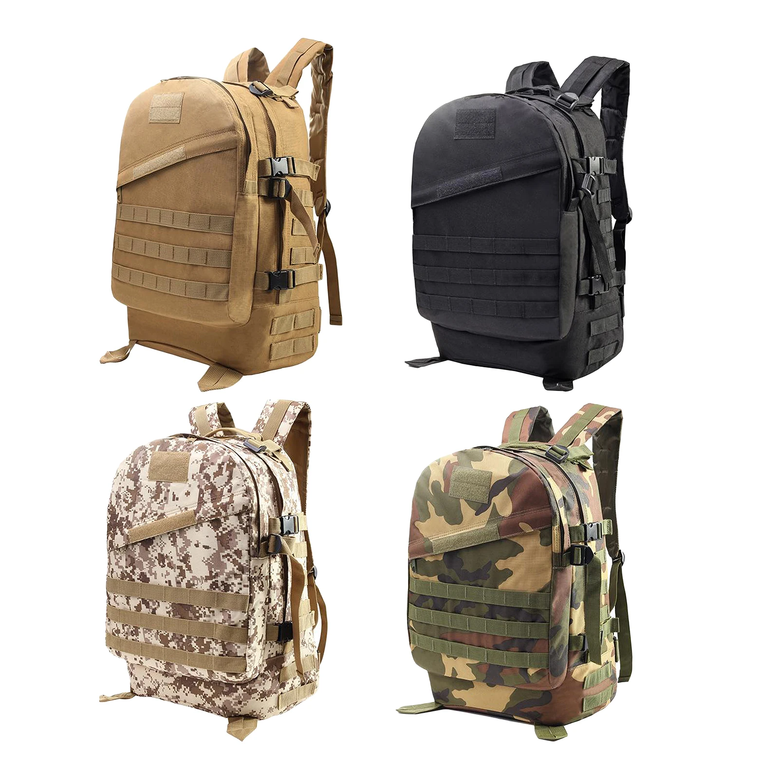 40L Outdoor Military Tactical Shoulder Backpack Big Capacity for Travel Hike Bag