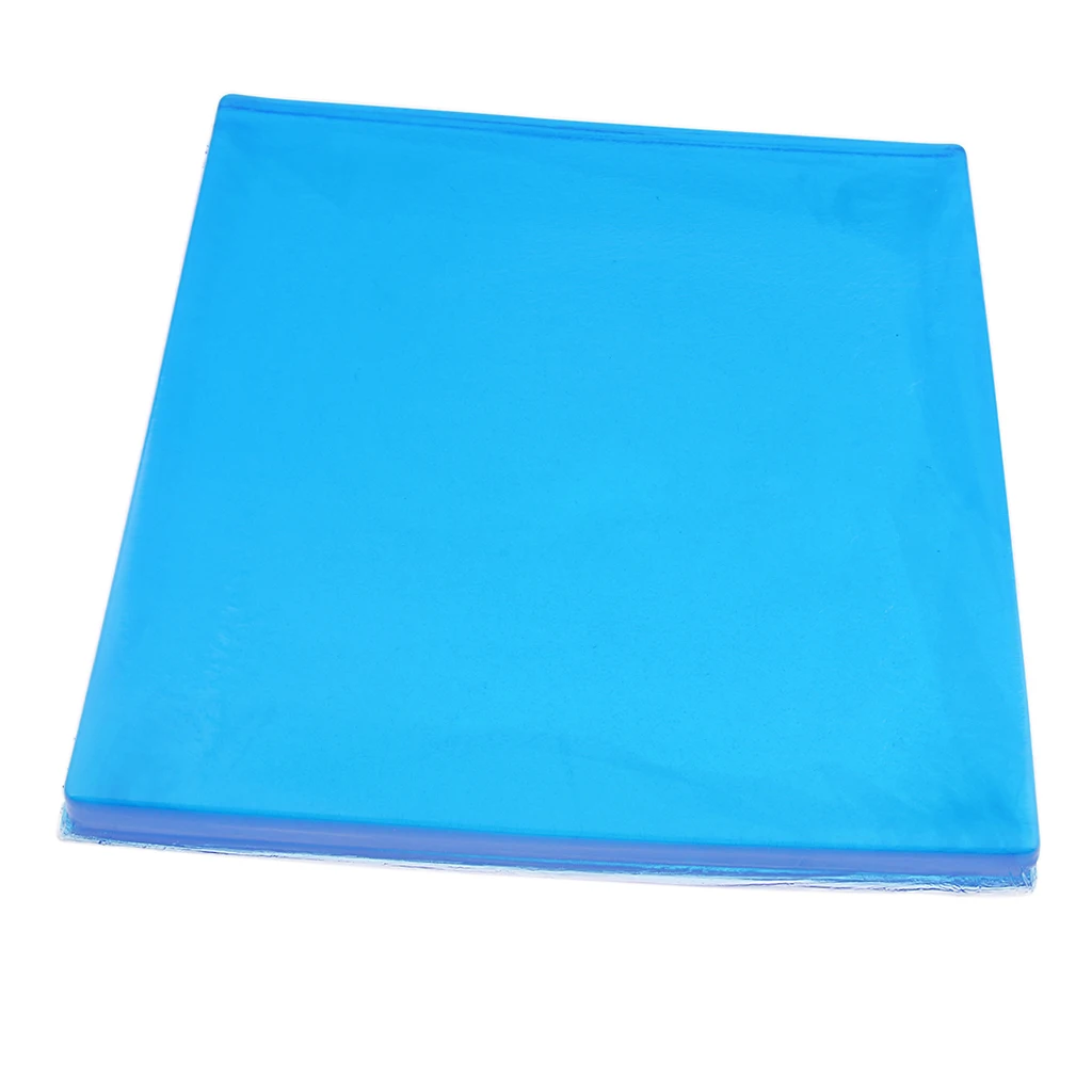 25*25*2CM Motorcycle Seat Gel Pad Shock Absorption Mat Comfortable Cushion Reduces transmission of road impacts