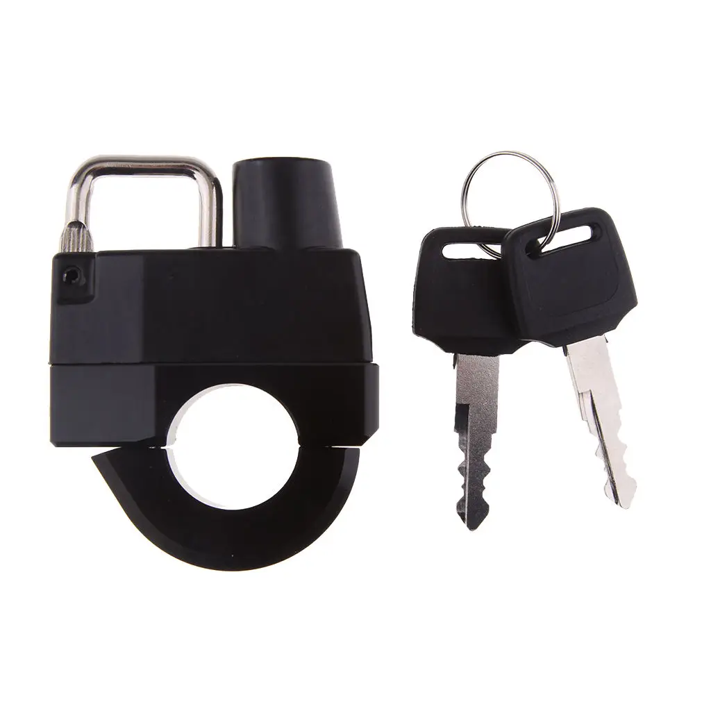 1 Pcs 25mm Handlebars Helmet Lock & 2 Keys For YAMAHA XVS 1100/ 650/400 Drag Star  XVS 650/950 S-tar  1300 Etc
