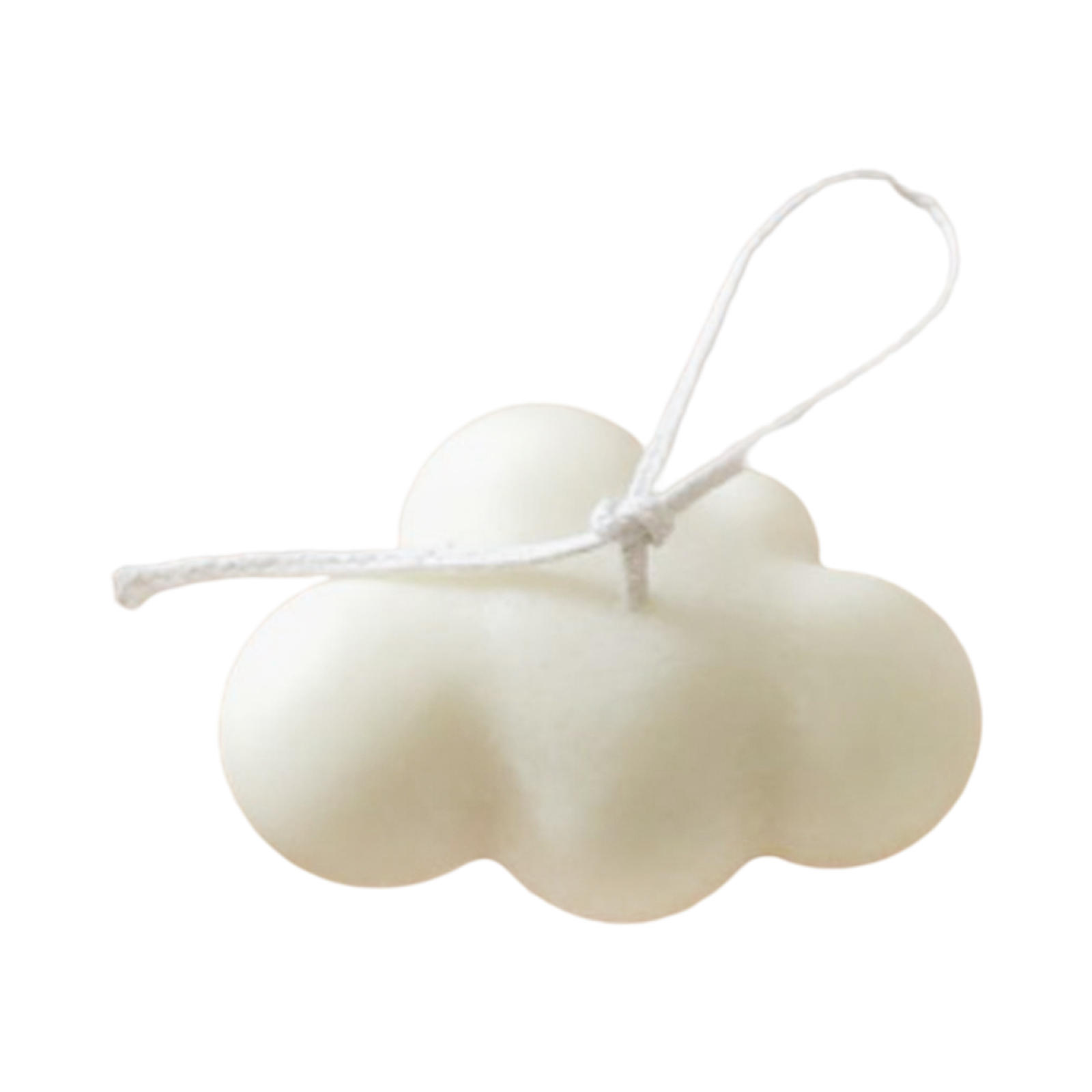 Cloud Shape Unscented Candles Long Burn Soy Wax Handmade for Home Relaxing Smokeless Candles Photo Props Decor
