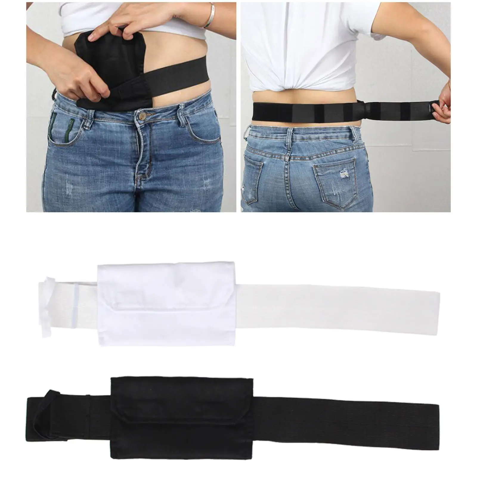 Peritoneal Dialysis PD Belt Breathable Abdominal Protection Covers Adjustable Drainage Holder Waist Belt
