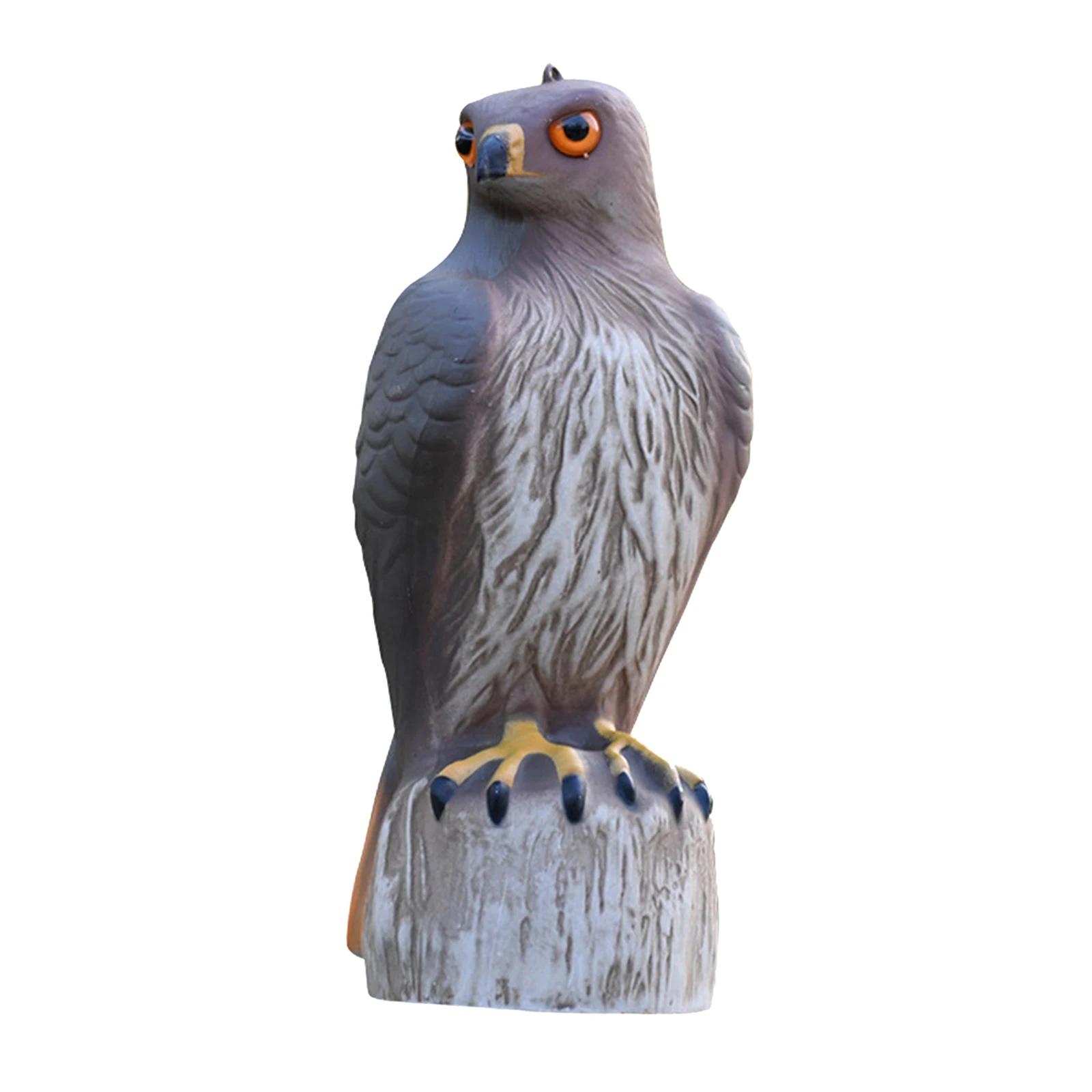 Dummy Falcon 35cm Hawk Animal Pests Bird Control Repeller Scarer Decoy Ornament 