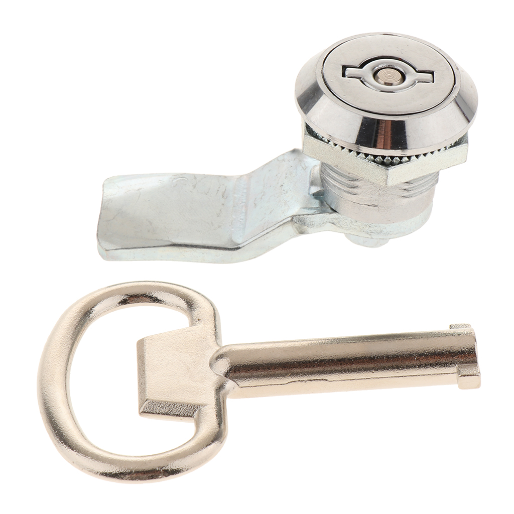 1 Pcs Cam Lock For Security Door Cabinet Cylinder Door Toolbox Drawer Shockproof Locker With 2 Keys For Boat Yacht RV Etc