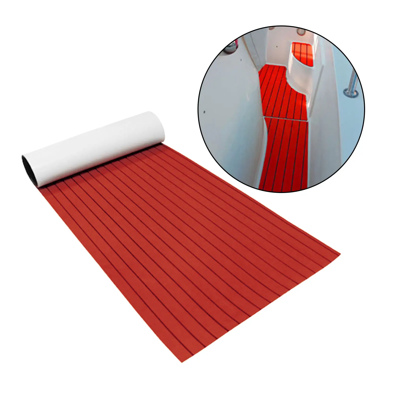 240x60cm Foam Boat Decking Sheet Non-slip Flooring Mat Carpet Pad Large