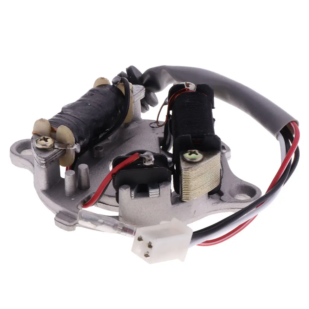 Motorcycle Stator Magneto Ignition Coil Assy for Yamaha PW50 PW60
