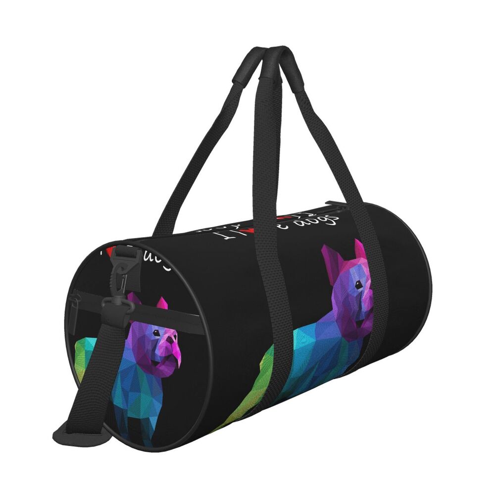 2021 saco de viagem bonito cão francês