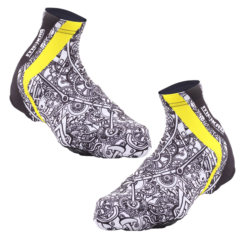 Bike Shoe Covers Windproof Thermal Water Resistant Breathable Cycling Overshoes Protector for Outdoor Sport Biking Size M/L/XL