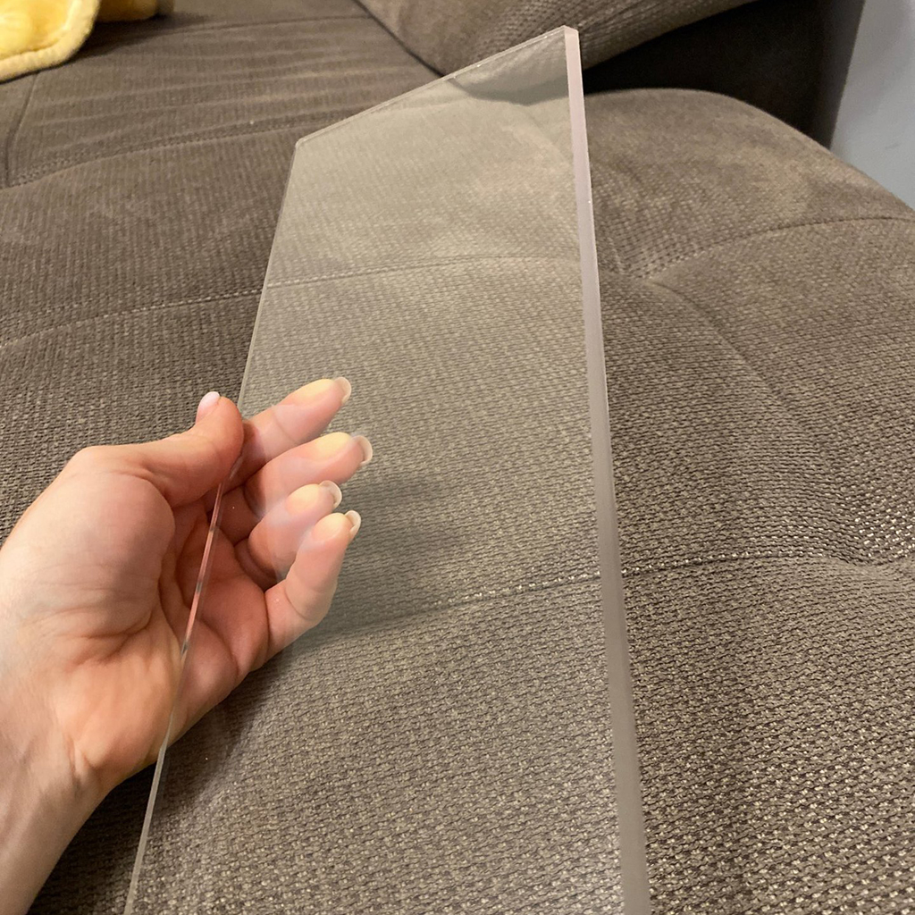 Clear Cream Scraper Portable 14inch Pastry Cake Cake Smoother Edge Scrapers