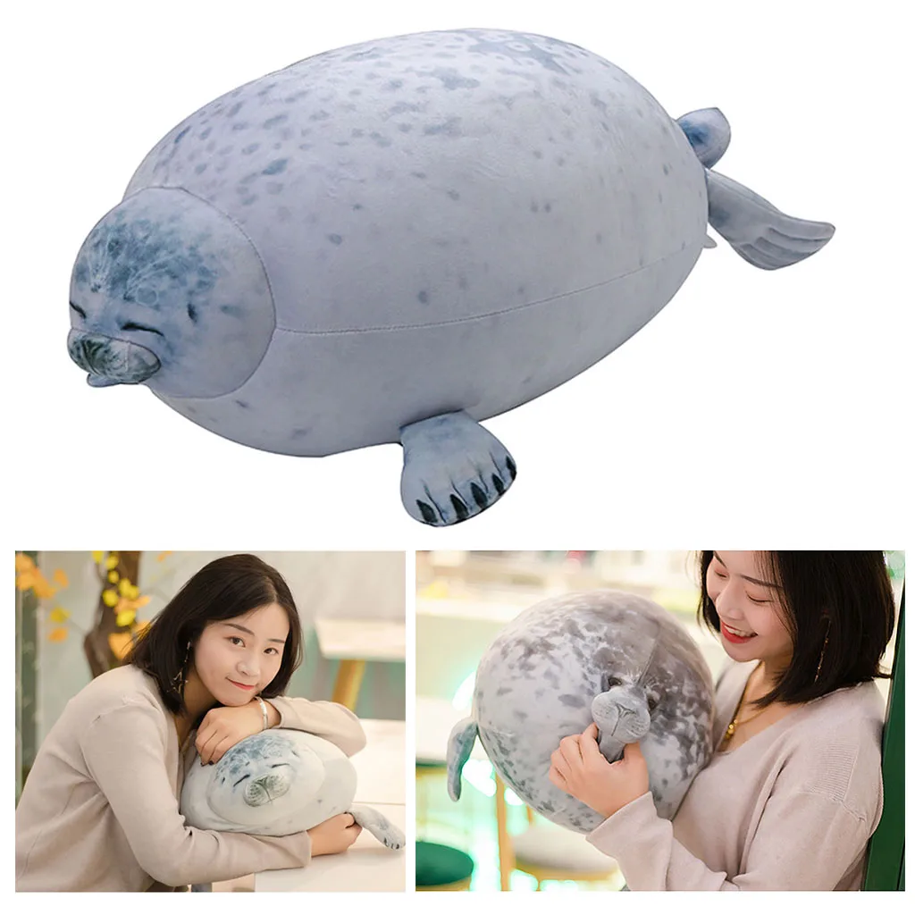 Sealing Plush Toy Pillow Soft Hugging Pillow Plush Doll Toy Plush Toys Cute Animal Toy 