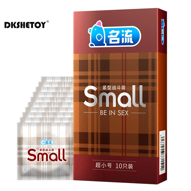 Personage 45Mm Small Condoms For Men Delay Ejaculation Ultra Thin Latex Tight Condom Sleeve Penis Cock For Adults 18