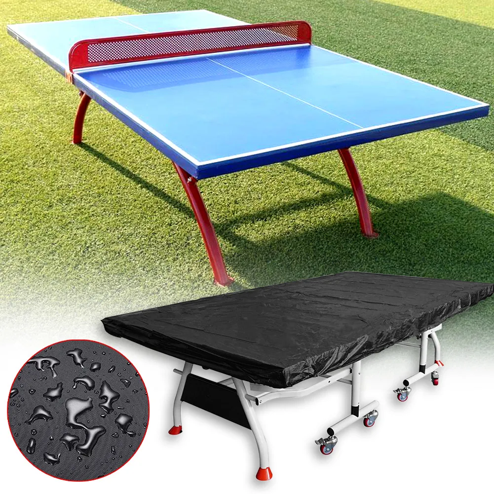 Waterproof Outdoor Table Tennis Table Cover Desk Protective Dustproof Cover 