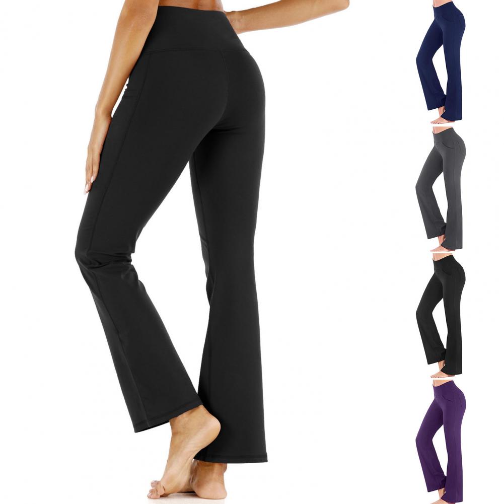 Women Casual Pants Solid Color Soft 