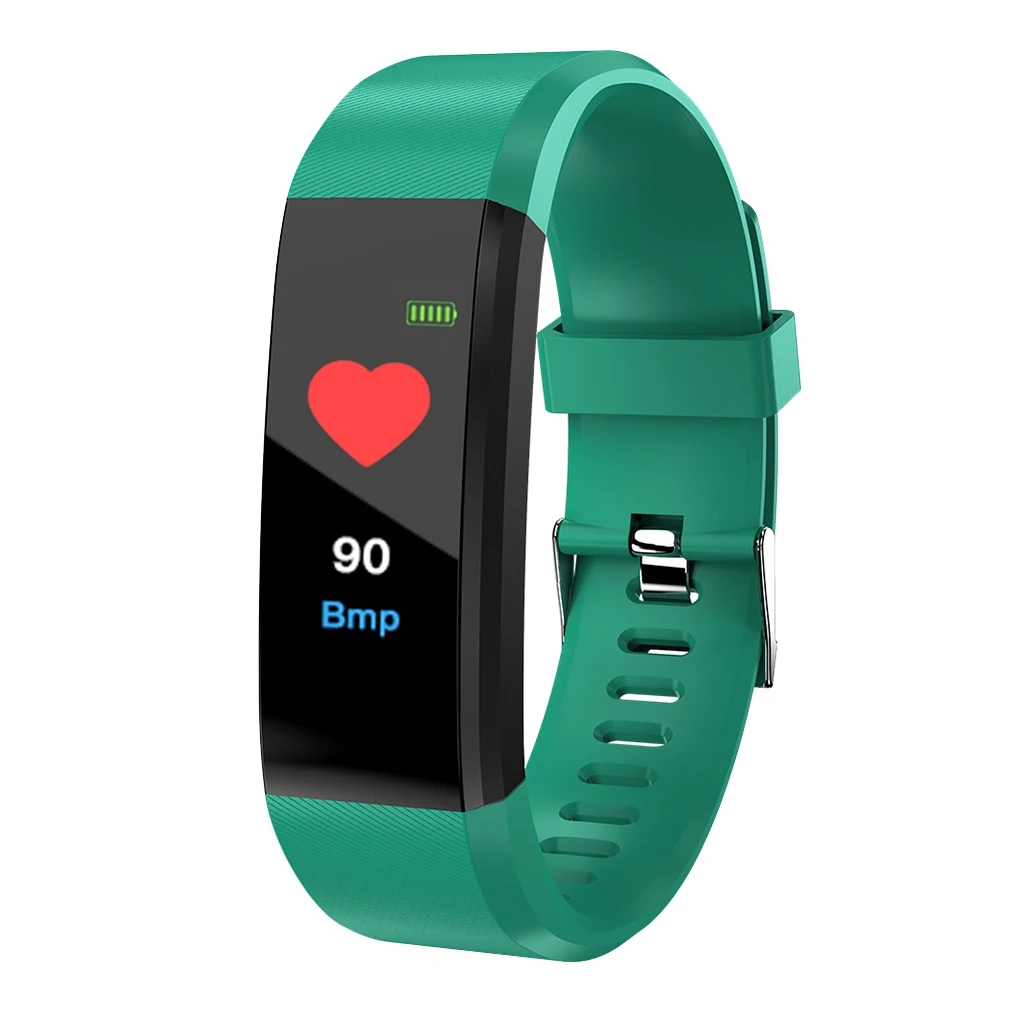 ID 115plus Smart Watch Bracelet Waterproof Sports Blood Pressure Calories