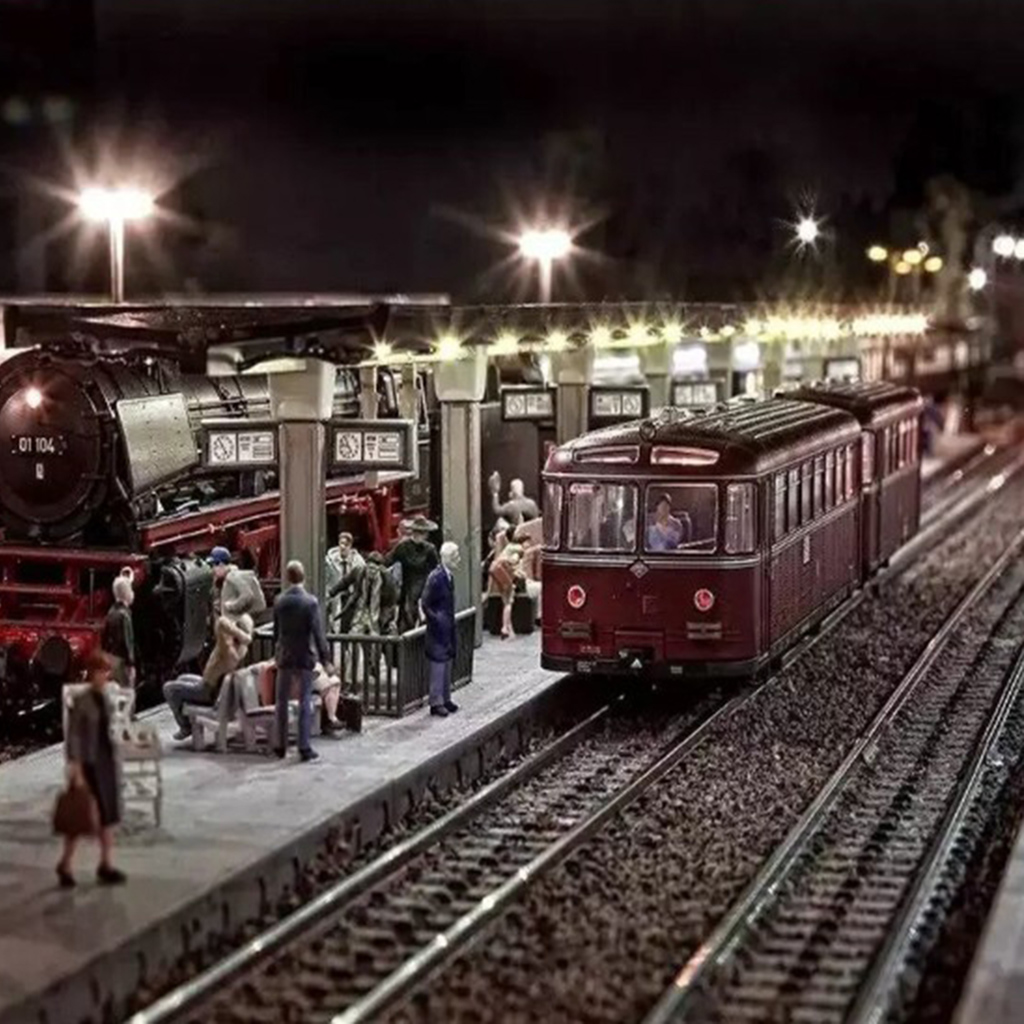 10/set Red Flash LED Light w Wire for Park Garden Military Model Layout Kit