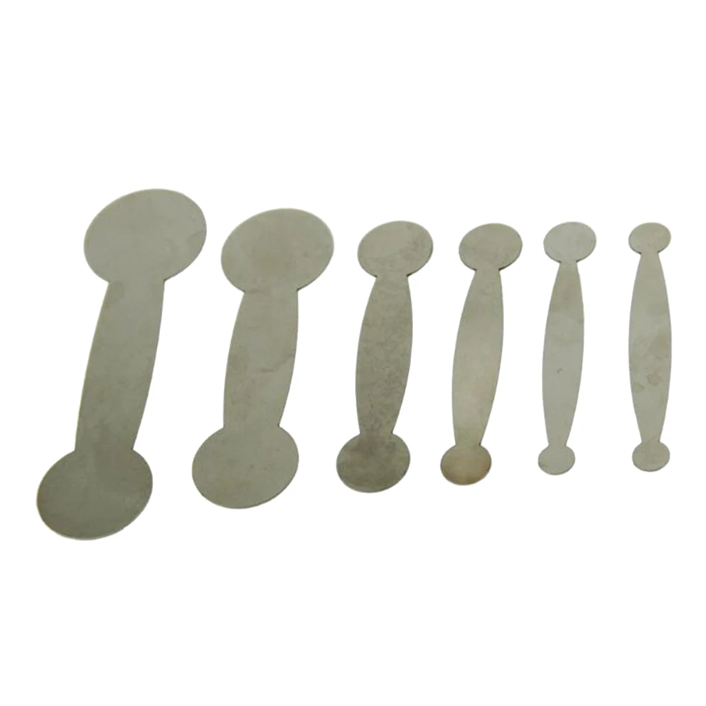 Stainless Steel Clarinet Pad Repair Tool Kits, 6pcs/set , Application: Clarinet, Oboe, Bassoon, Etc.