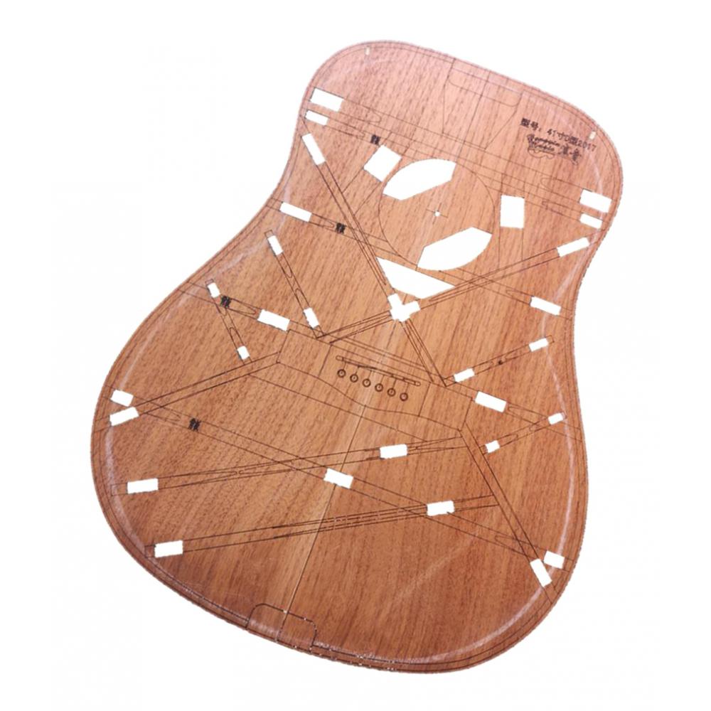 41inch Mini Guitar Body Body Template Stencil For D-Type Guitars, Luthier Tool