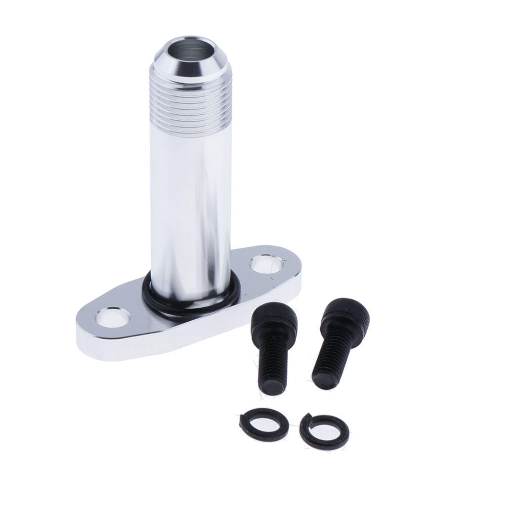 Extended 10AN Turbo Oil Drain Flange Fitting For Precision and  T3/T4 Turbochargers