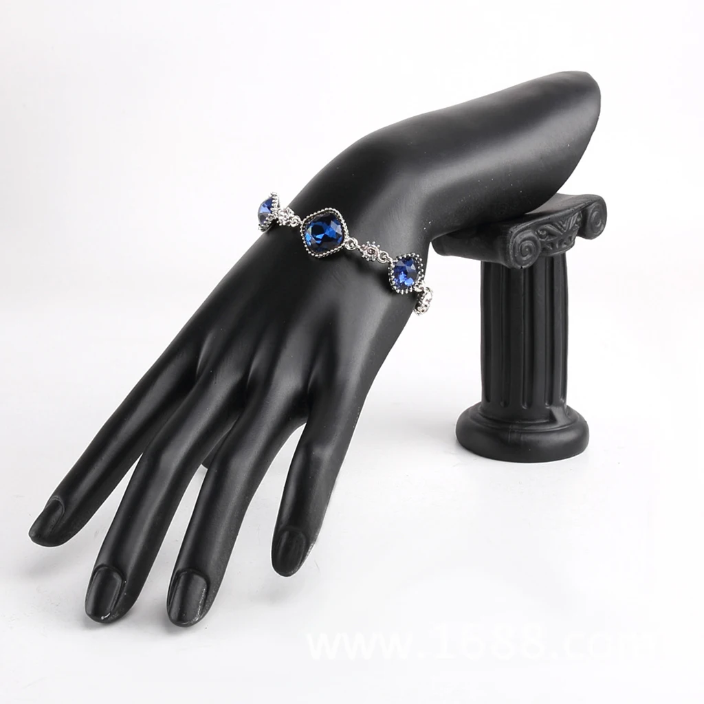 Mannequin Hand Finger Gloves Rings Bracelet Bangle Watch Jewelry Display Stand Organizer Holder, Resin, 5 Colors to Choose