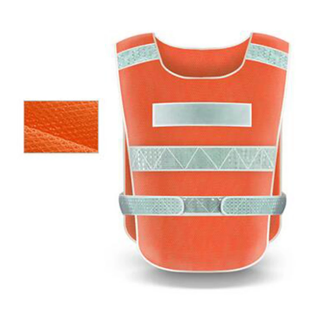 Orange Safety Vests 360 Degree Reflective Safety Vest Work Vest