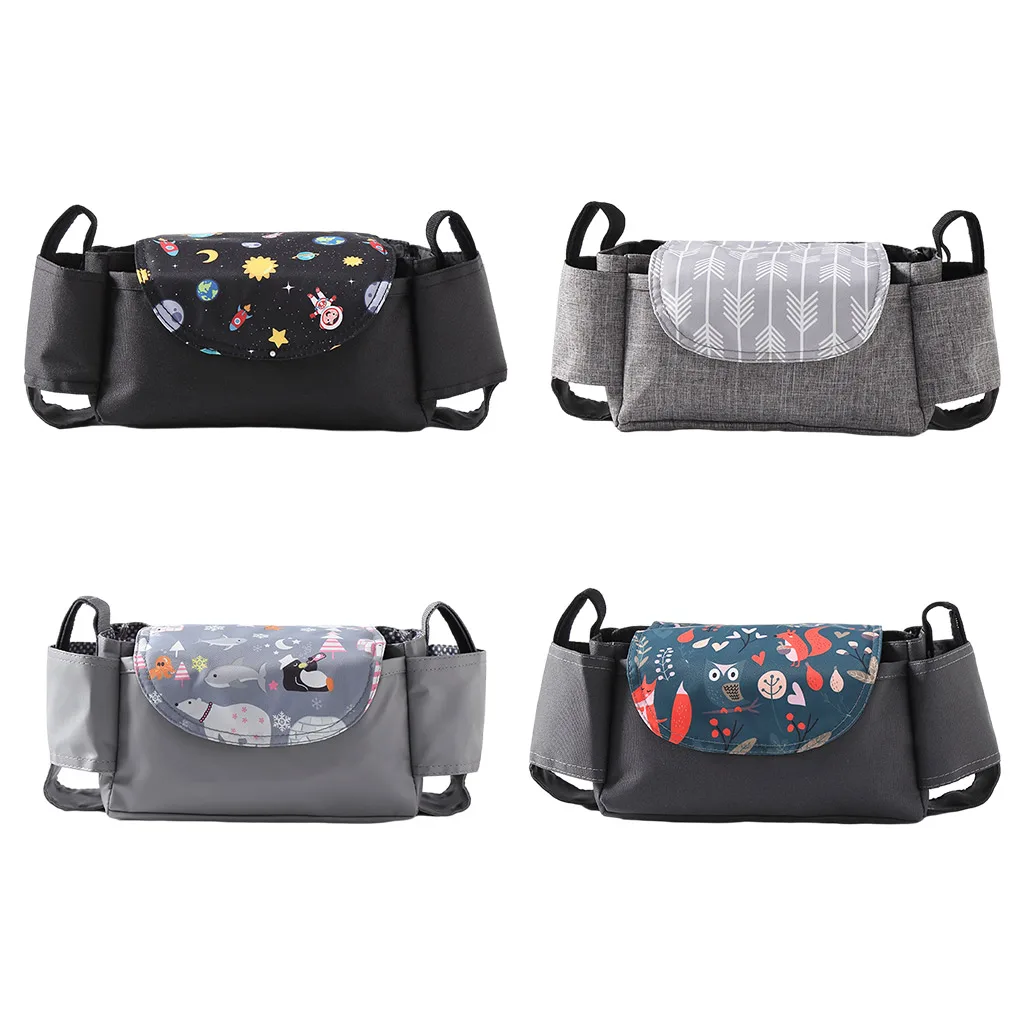 Universal Stroller Organizer with Cup Holder - Phone Bag, Fits for Stroller and Pet Stroller