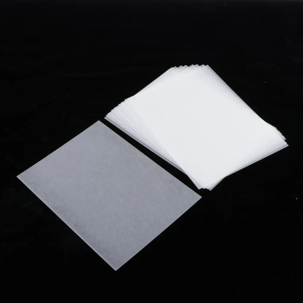 10 Pieces Heat Shrink Paper, Heat Shrink Sheets Clear Shrink Paper Kit,