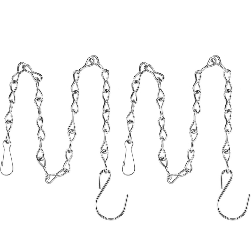 Description Picture 4 of item2pcs Hanging Chains for Flower Pot Basket Bird Feeders Planters Lantern Ornament