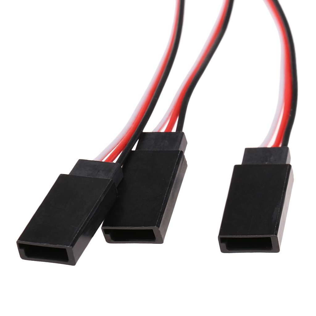 300mm Triple Servo Extension Lead Wire Cable for RC Futaba JR Male to Female 30cm 300mm Triple Servo Extension Lead Wire Cable for RC Futaba JR Male to Female 30cm