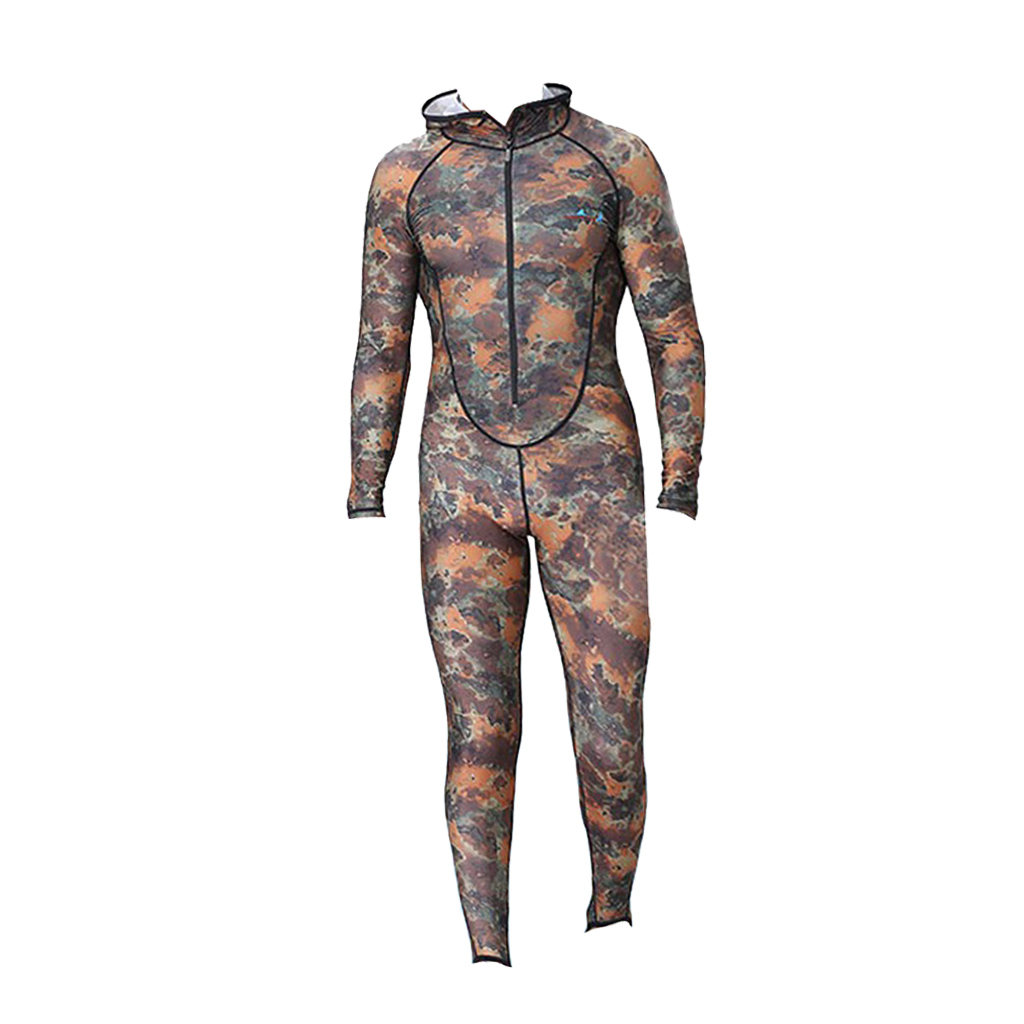 Nylon Camouflage Rashguard Full Body Diving Surfing Swimwear Wetsuits